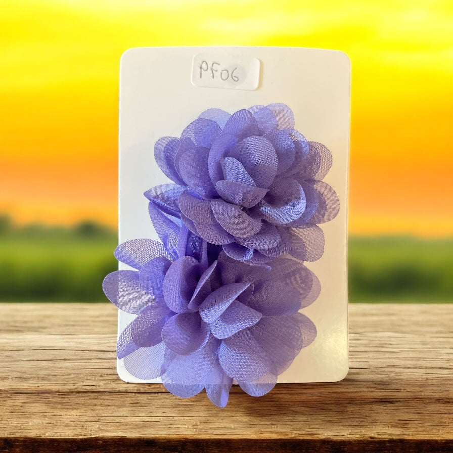Lot de 2 pince en fleur