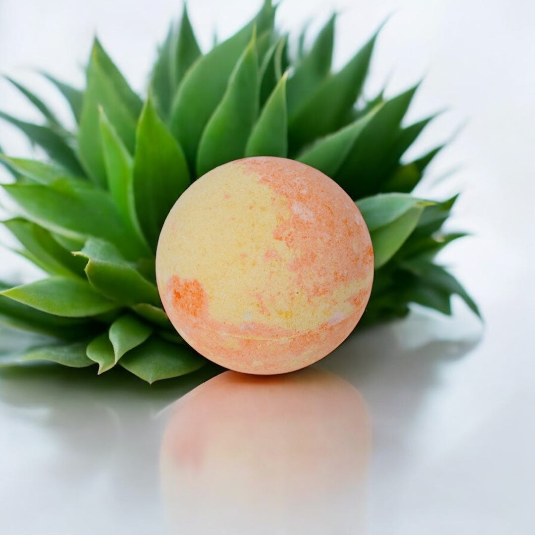 🛁 Bombe de Bain Effervescente 180g – L’Instant Spa à la Maison 💖