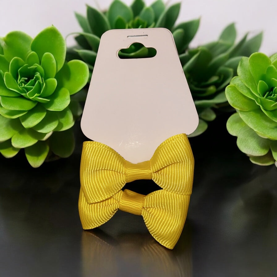Duo d’Élastiques Nœud Papillon – Adorables & Confortables pour Petites Filles