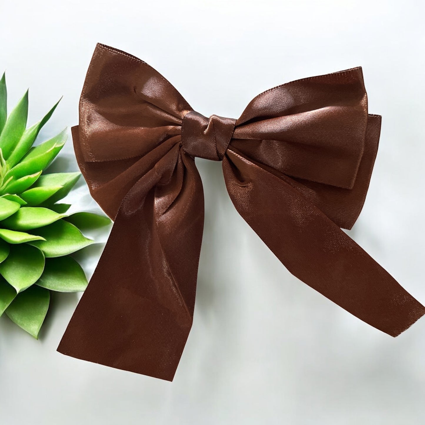 Pinces Nœud Satin – Élégance Intemporelle