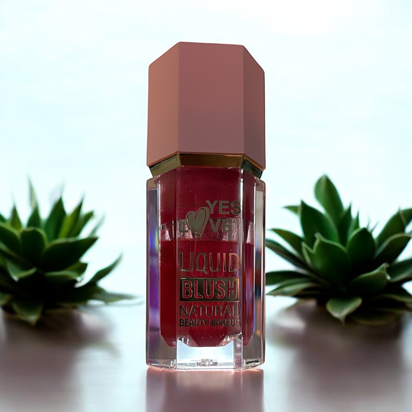🌸 Blush Liquide YES LOVE – Effet Bonne Mine Naturel