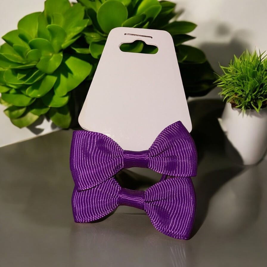 Duo d’Élastiques Nœud Papillon – Adorables & Confortables pour Petites Filles