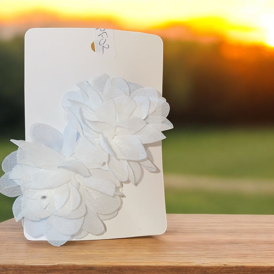 Lot de 2 pince en fleur