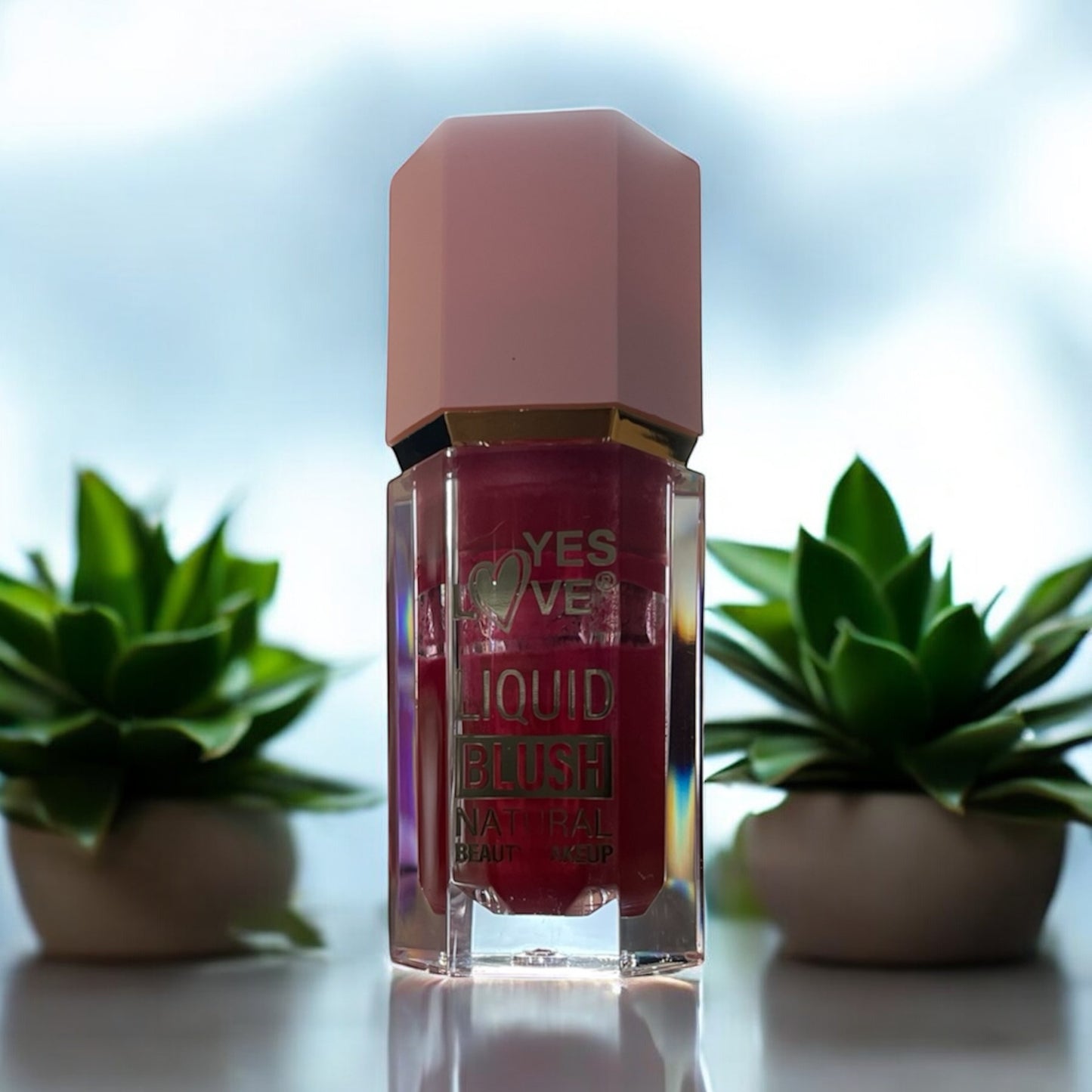 🌸 Blush Liquide YES LOVE – Effet Bonne Mine Naturel