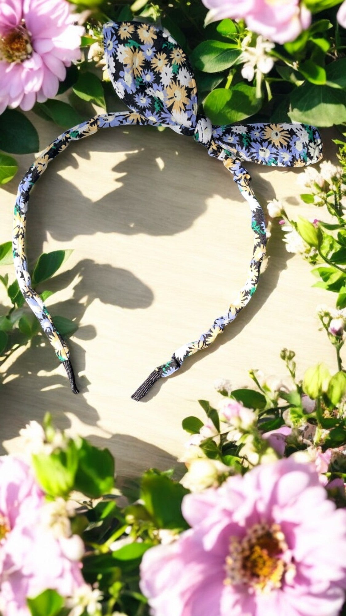 Serre tête noeud floral