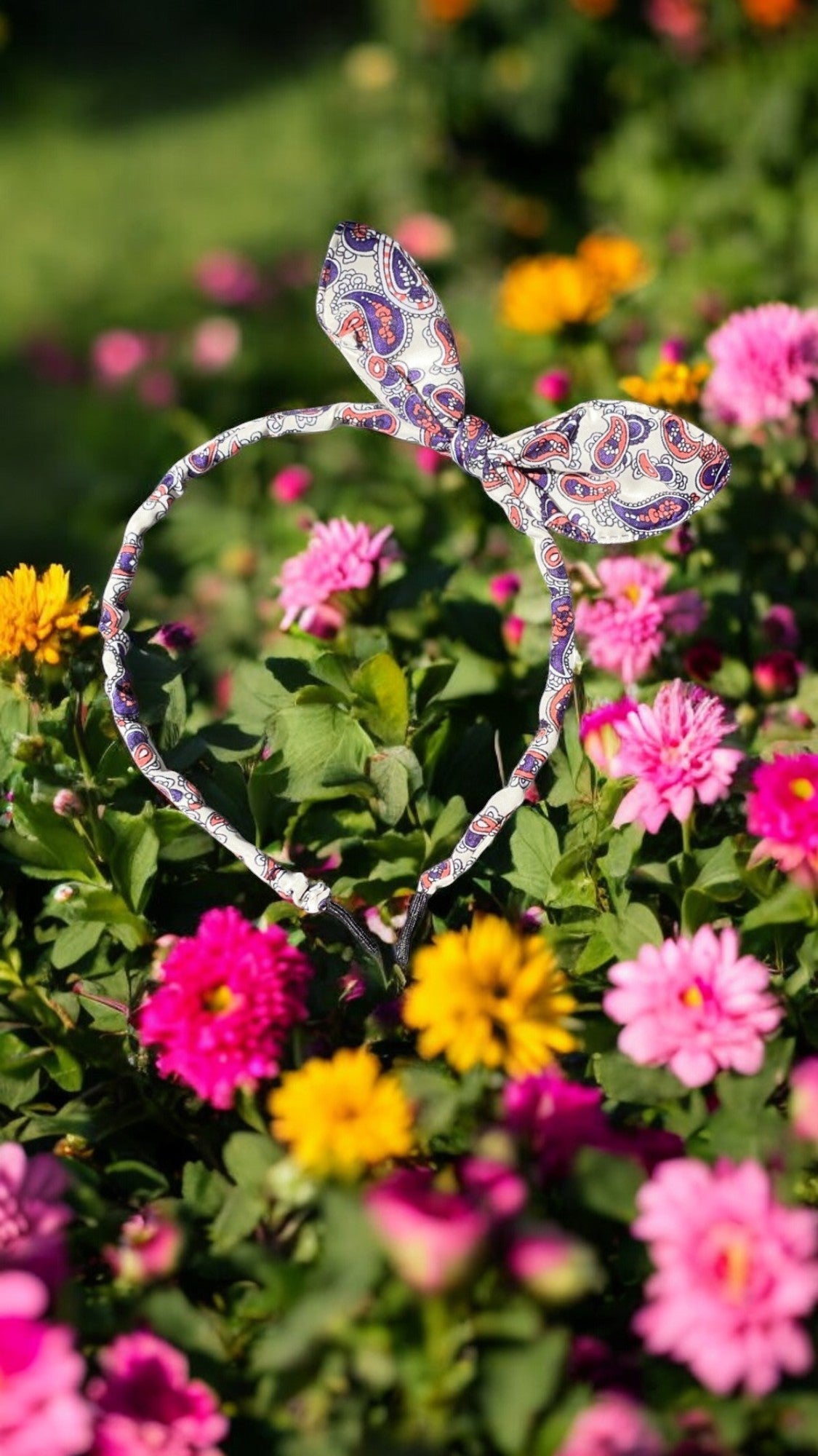 Serre tête noeud floral