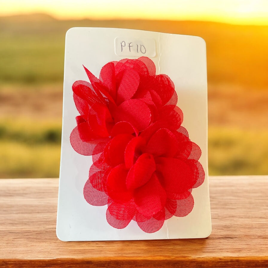 Lot de 2 pince en fleur