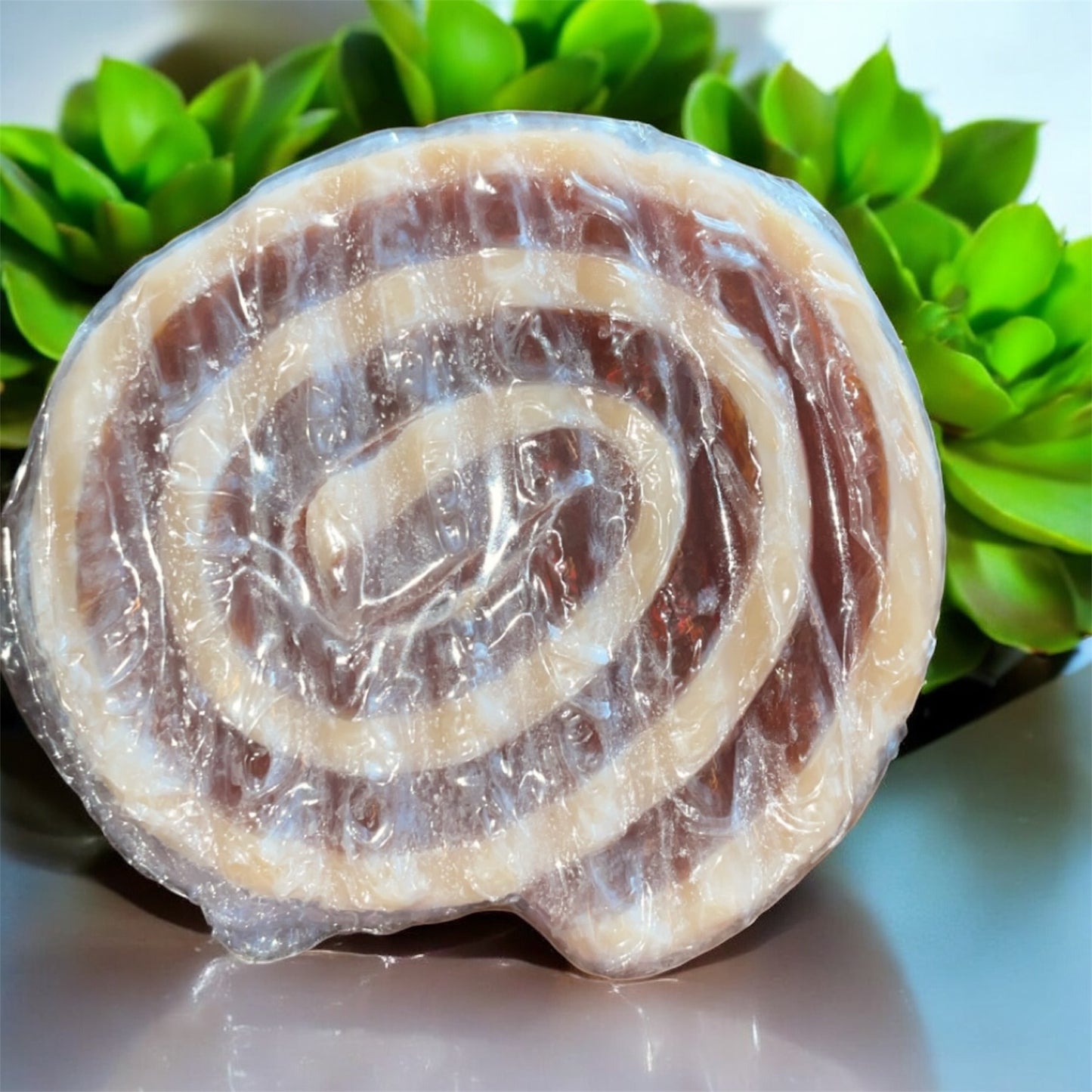 Savon Spirale Rose – Artisanal, Hydratant & Esthétique