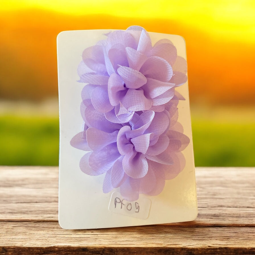 Lot de 2 pince en fleur