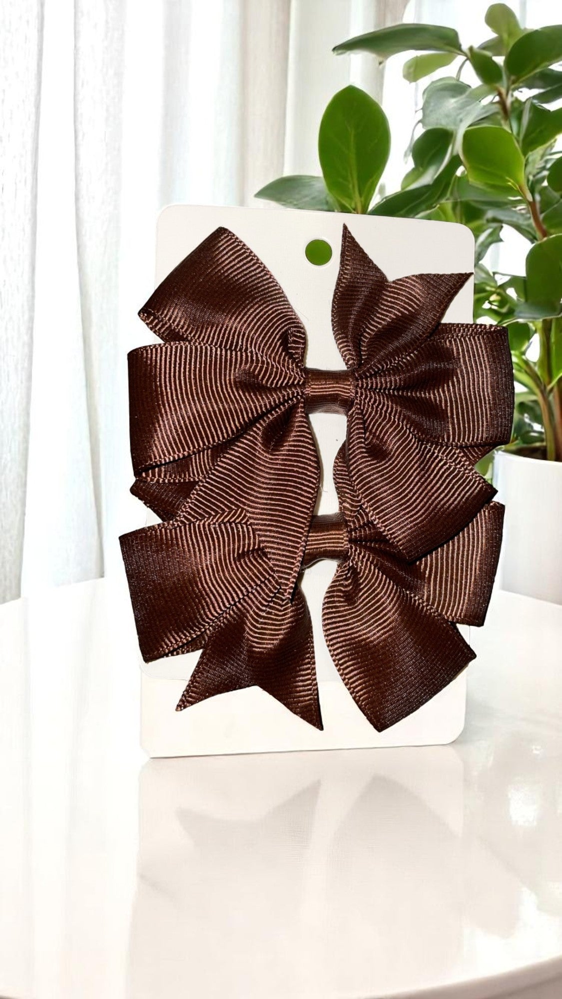 Lot de 2 pinces à cheveux noeud