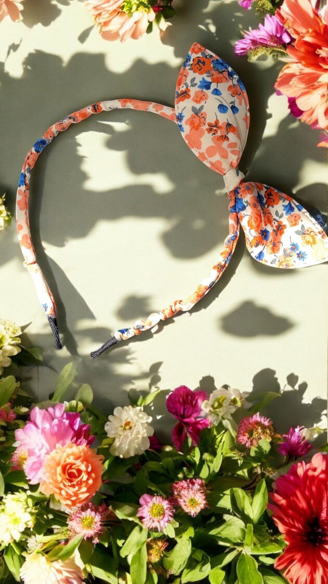 Serre tête noeud floral