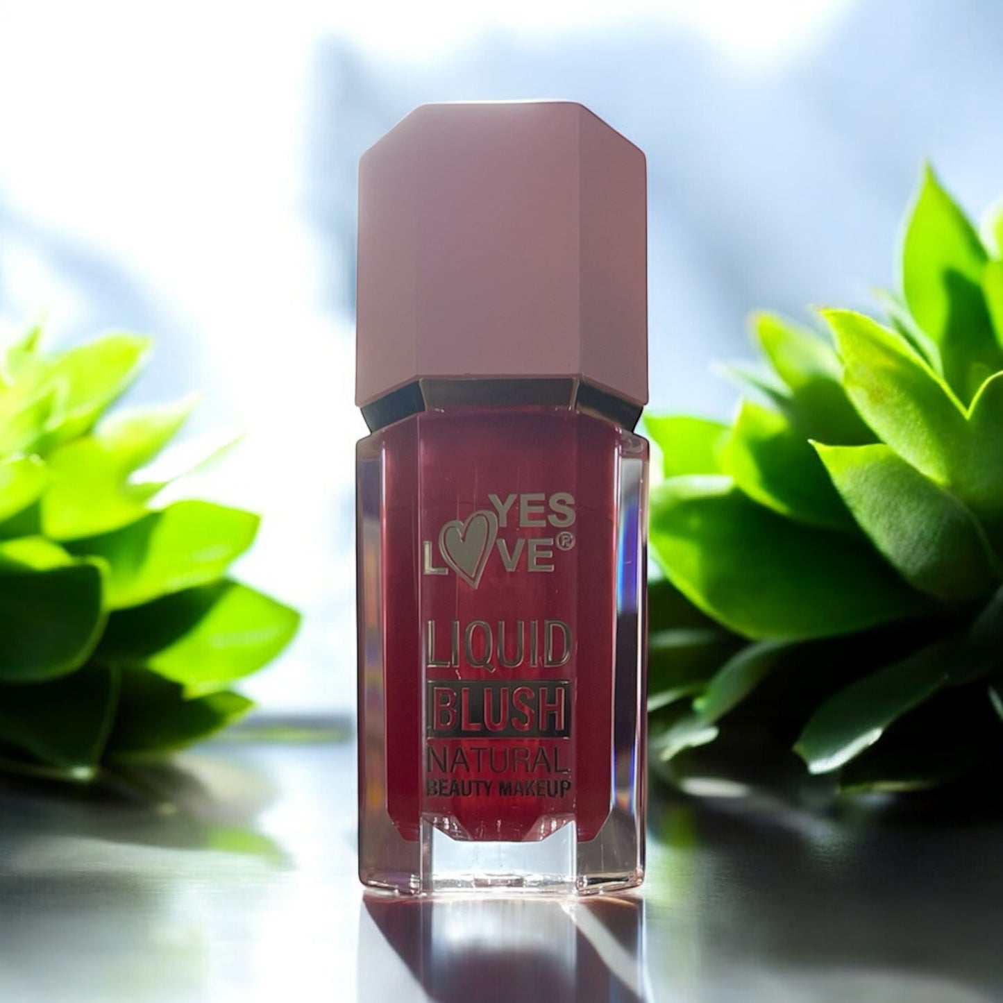 🌸 Blush Liquide YES LOVE – Effet Bonne Mine Naturel