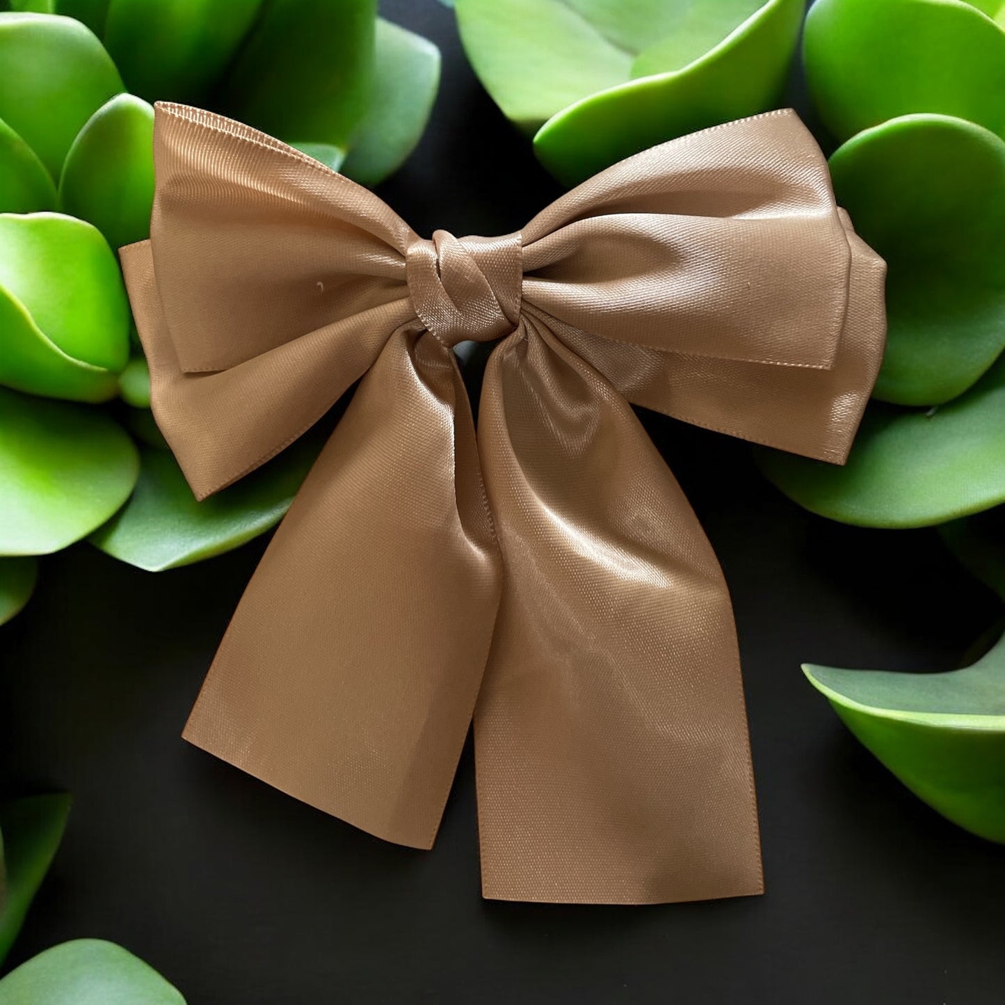 Pinces Nœud Satin – Élégance Intemporelle