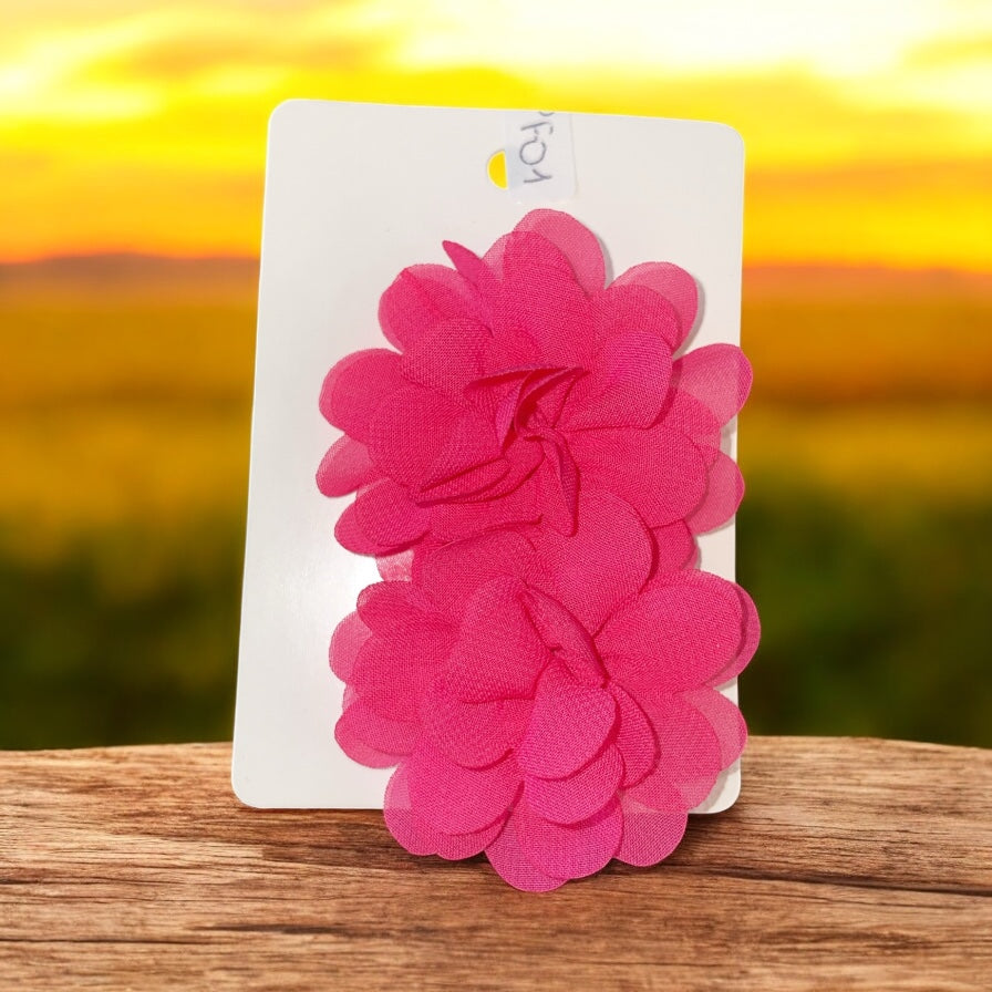 Lot de 2 pince en fleur