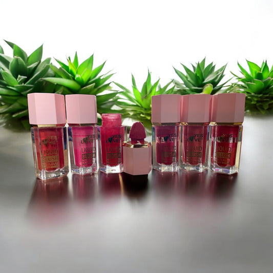 🌸 Blush Liquide YES LOVE – Effet Bonne Mine Naturel