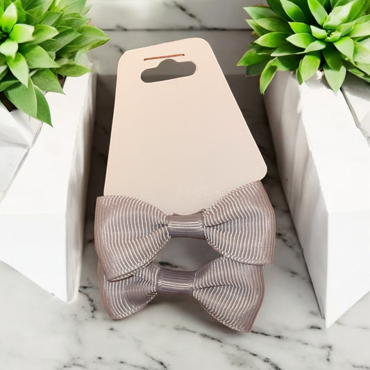 Duo d’Élastiques Nœud Papillon – Adorables & Confortables pour Petites Filles
