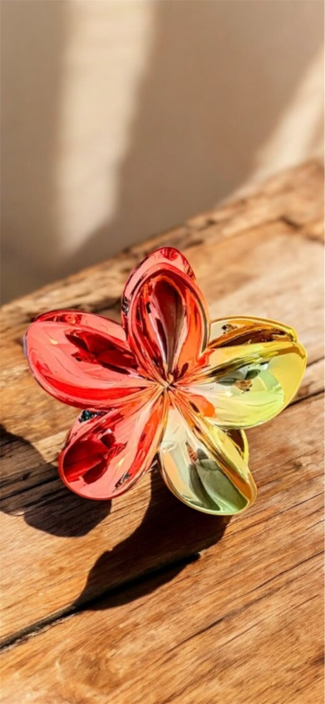 🌸 Pince Fleur Multicolore – Éclat Polychrome pour Sublimer ta Coiffure 🌈