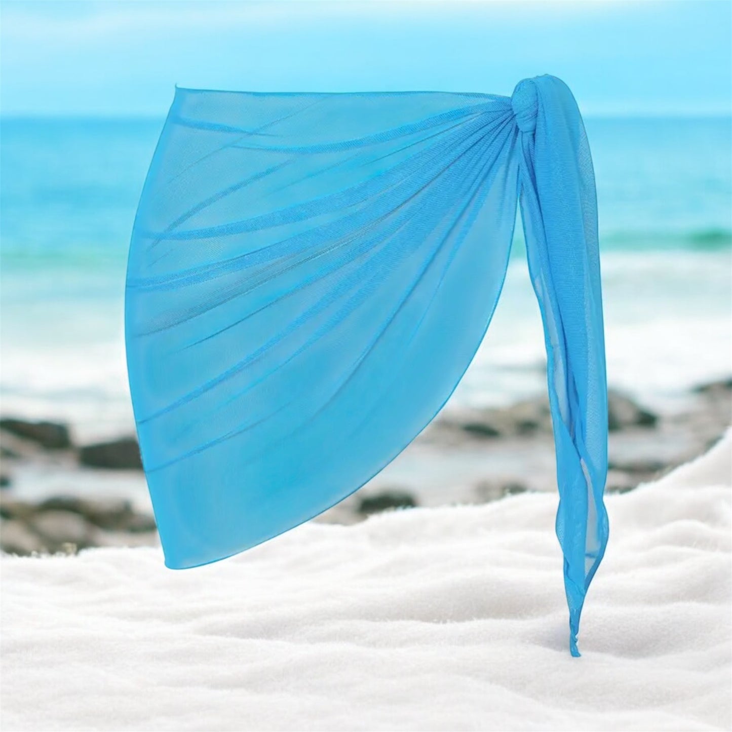 🌊 Jupe de Plage Transparente