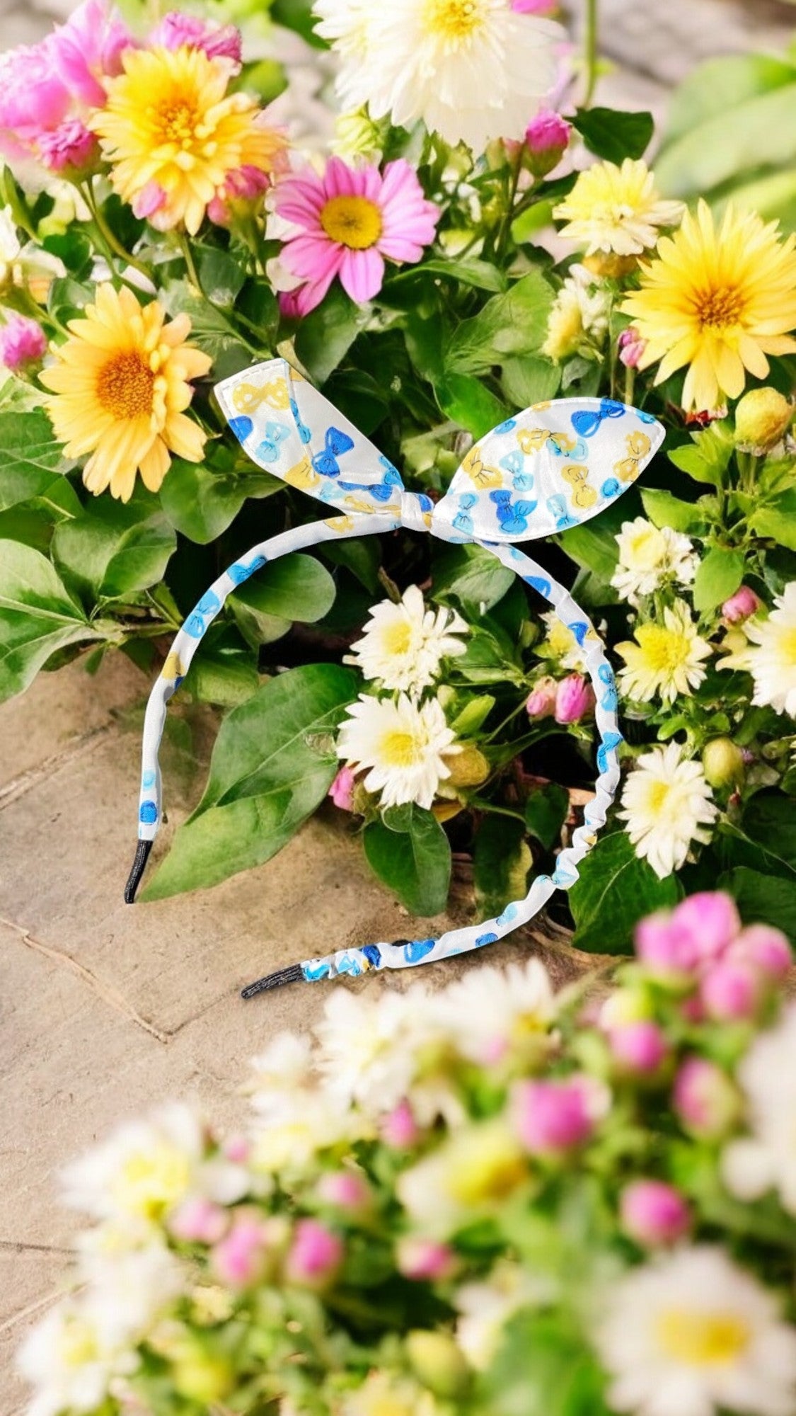 Serre tête noeud floral