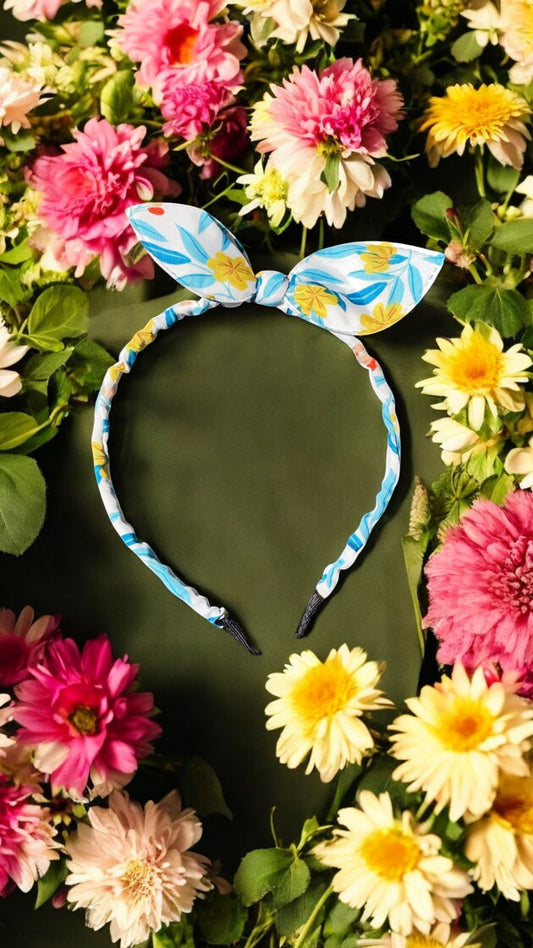 Serre tête noeud floral
