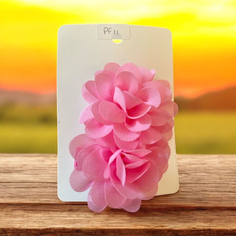 Lot de 2 pince en fleur