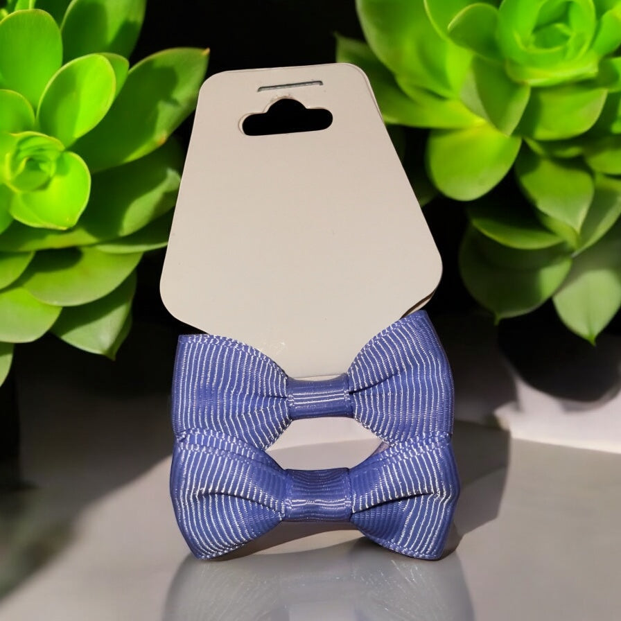 Duo d’Élastiques Nœud Papillon – Adorables & Confortables pour Petites Filles