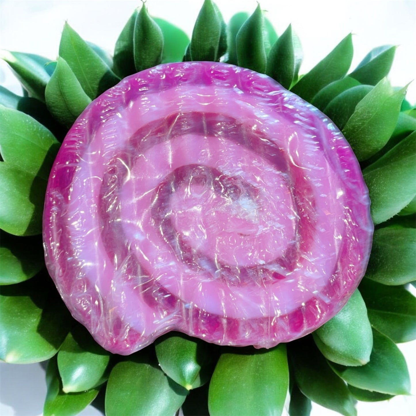 Savon Spirale Rose – Artisanal, Hydratant & Esthétique