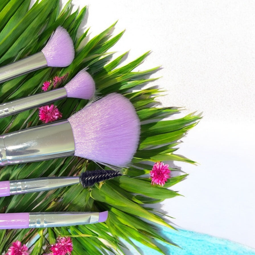 Ensemble de pinceaux de maquillage-  (5 pièces)