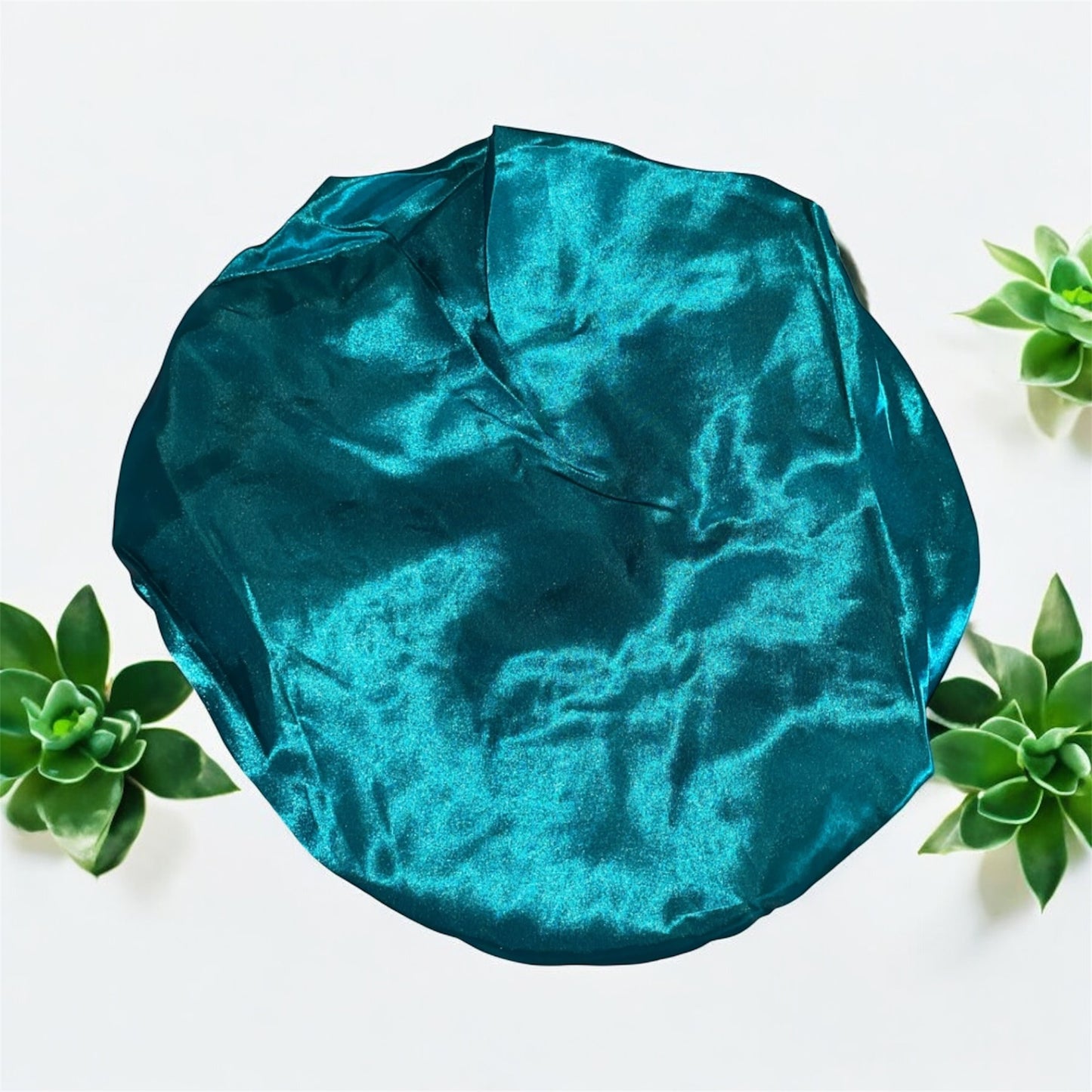 Bonnet en Satin Brillant – Protection & Élégance Nocturne