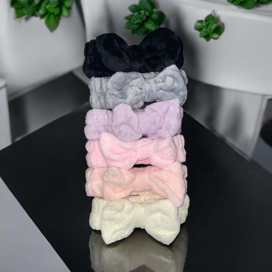 Bandeau de soin doux avec nœud – L’allié cocooning de votre routine beauté 🧖‍♀️✨