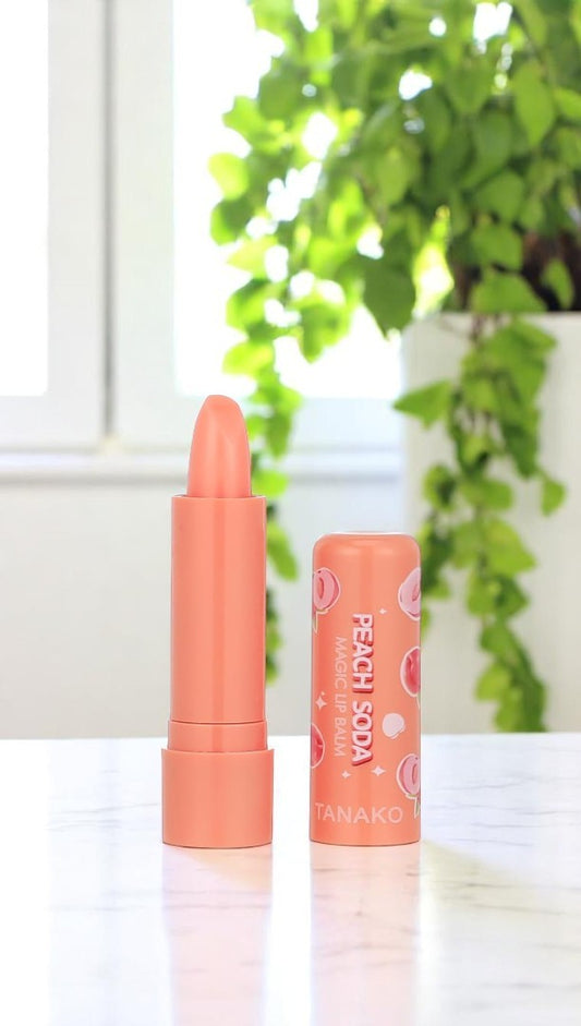 Baume à Lèvres Magique – Peach Soda by TANAKO